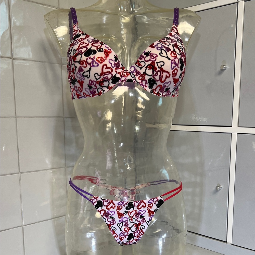 Exotic/Burlesque Pro Costume Bikini—Ultra Bedazzled! S/M [VIDEO]